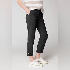 J.Jill Women’s Navy Pima Stretch Straight Chino—10